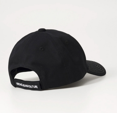 Gorra para mujer Versace Jeans Couture negra Swarovsky